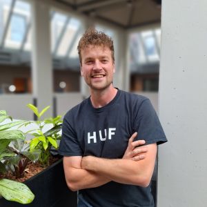 Dylan van der Waarden, medewerker Zorg in Deurne