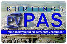 Kortingspas personeelsvereniging gemeente Zoetermeer
