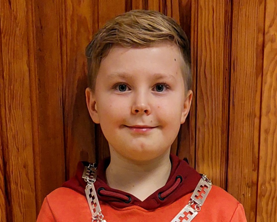 jelte bouman met de speciale ambtsketen