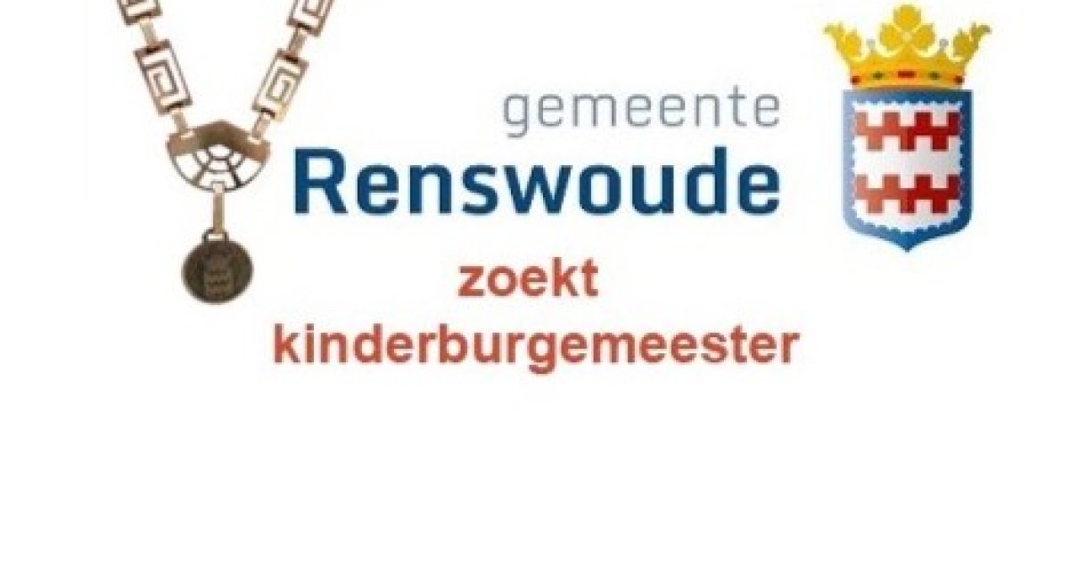 Renswoude zoekt kinderburgemeester voor 2024 | Renswoude