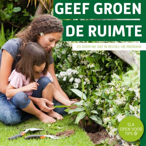 Voorkant brochure de Groene Doos