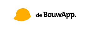 Op de foto het logo van de BouwApp