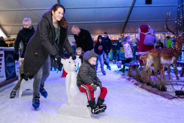 Schaatsen op de Winterfeesten