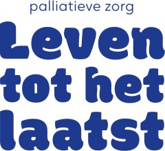 afbeelding van het loge van palliatieve zorg met de tekst leven tot het laatst