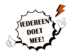 logo met tekst iedereen doet mee!