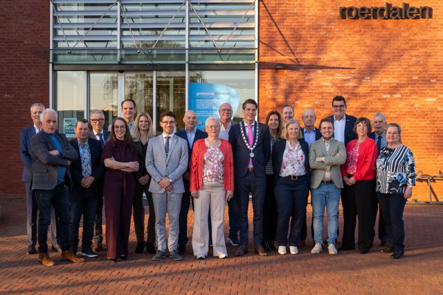 De gemeenteraad van gemeente Roerdalen.