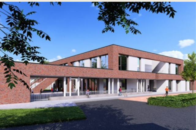 Een weergave van het KindCentrum De Mezenhof in Posterholt