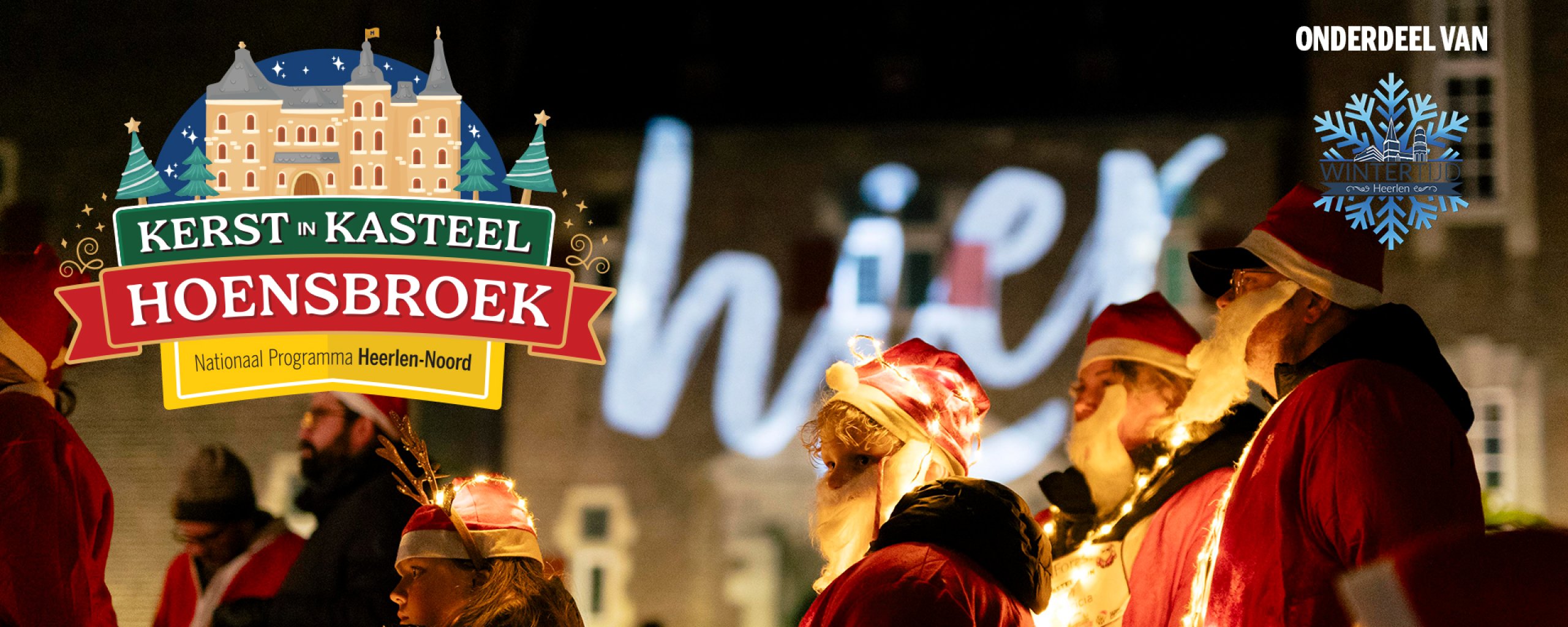 Kerst in Kasteel Hoensbroek