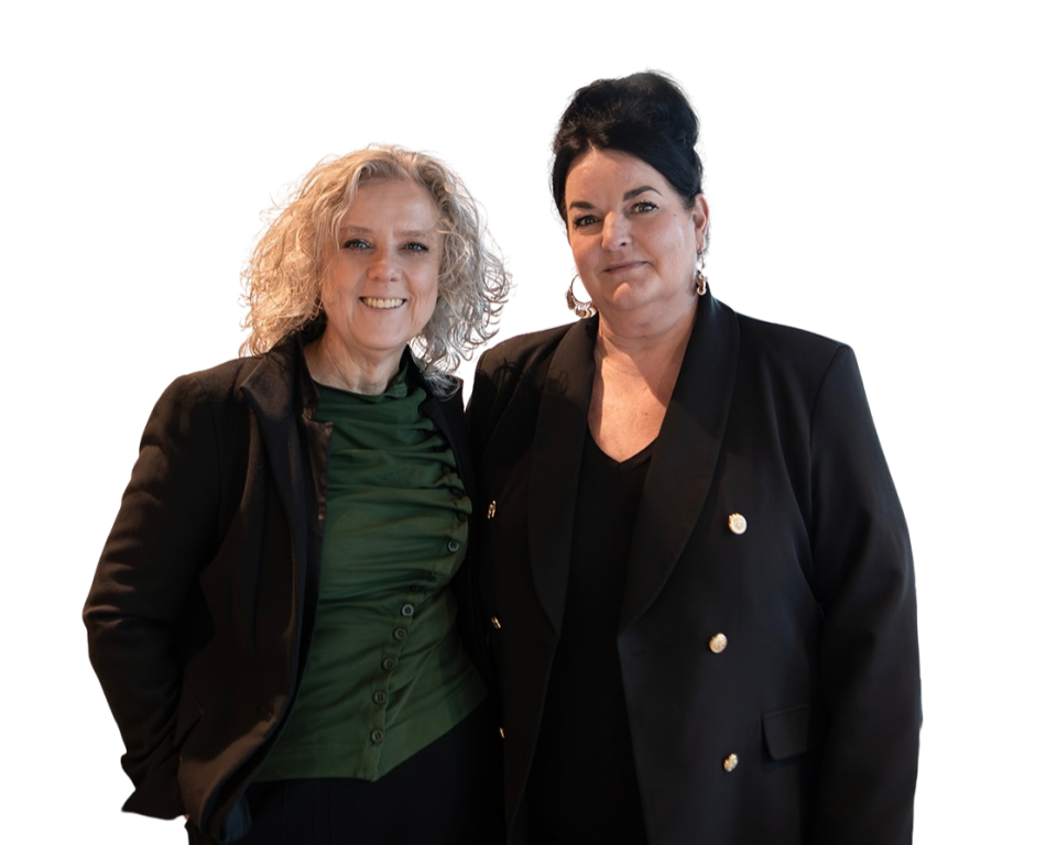 Lidwien van Dorp en Carmen Snackers