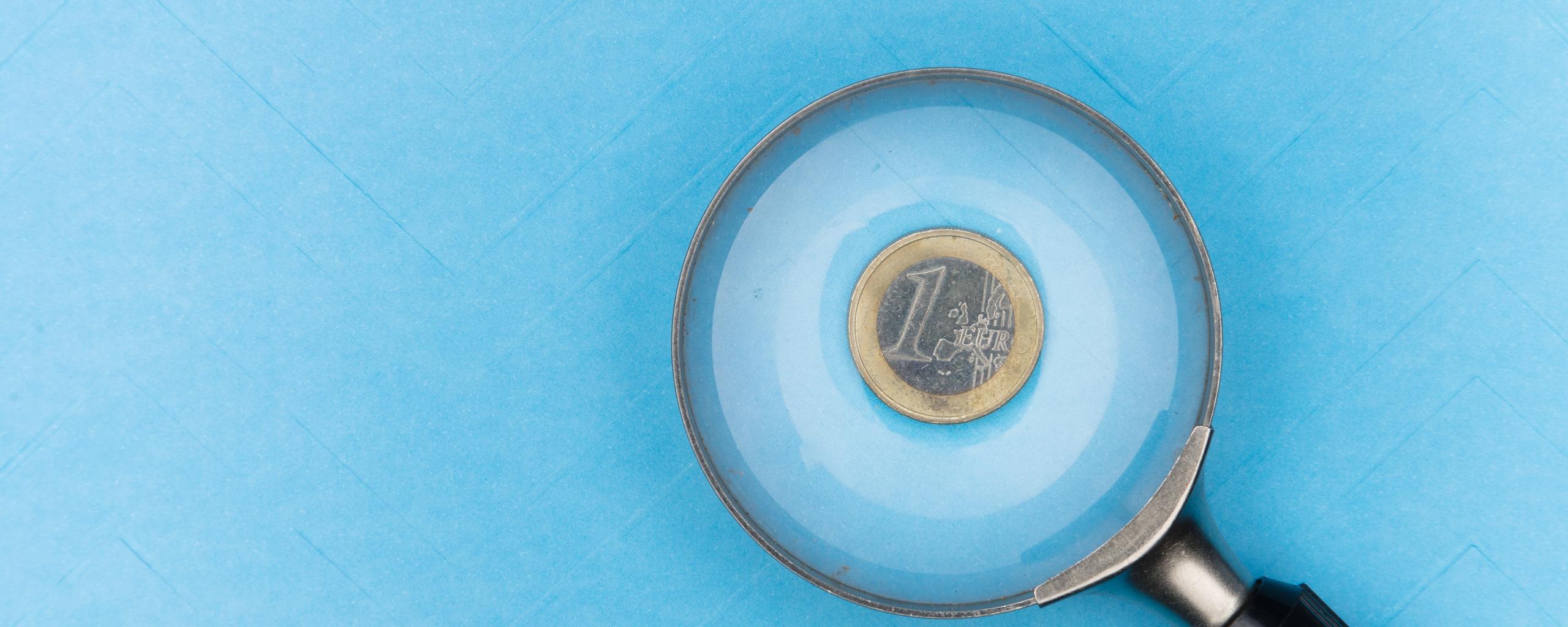euromunt onder vergrootglas