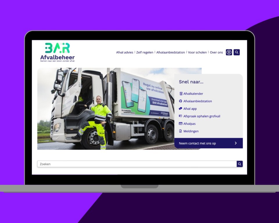 home page BAR Waste Management