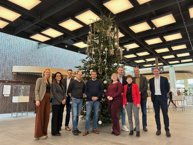 Groepsfoto met Shift2 en HTA software bij gemeente Heemskerk