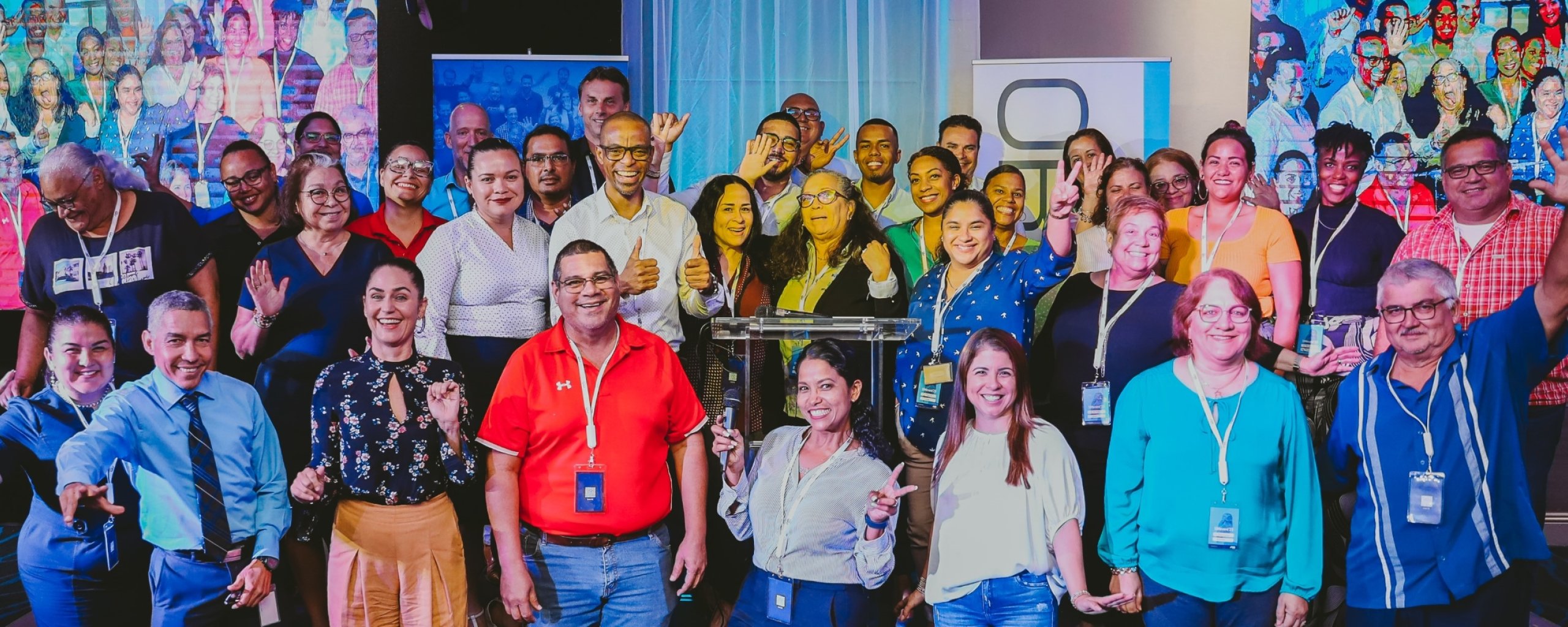 Group picture SIM event Aruba 2023