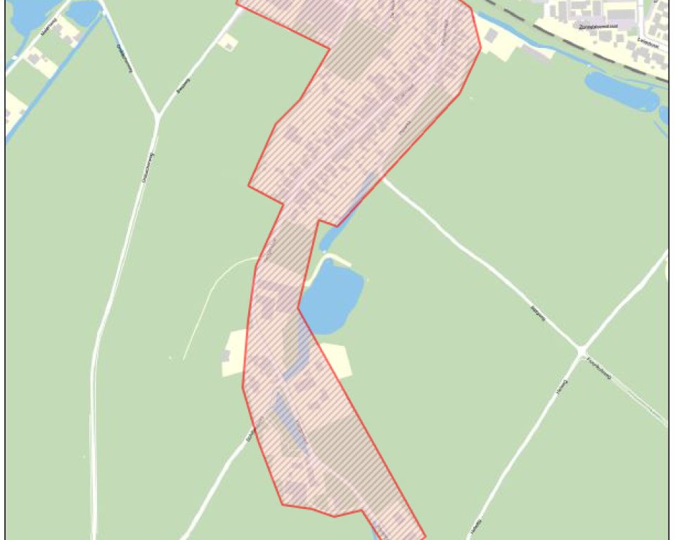 Afbeelding van plattegrond wijk Vlengendaal