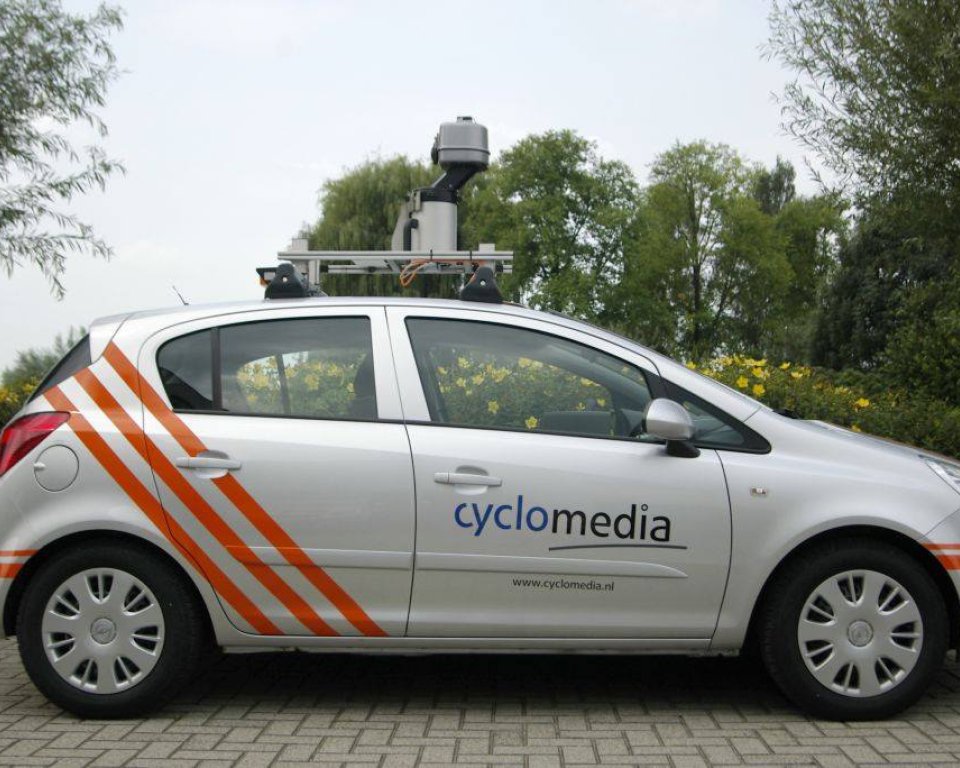 afbeelding van auto van Cyclomedia