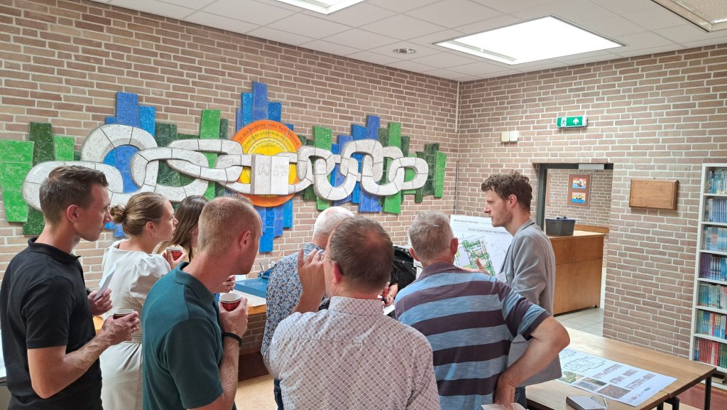 De inloopavond van 1 juli in de Prins Mauritsschool