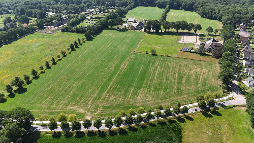 Luchtfoto geplande woningbouwlocatie IJhorst Oost