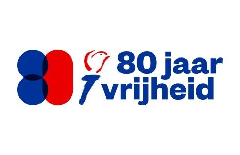 Logo 80 jaar vrijheid