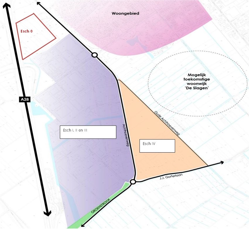 Ontwikkeling bedrijventerrein De Esch 0