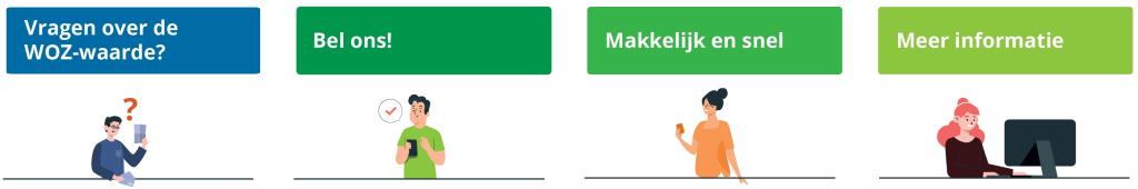 Vrage over de WOZ-waarde? Bel ons! U krijgt dan makkelijk en snel meer informatie.