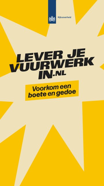 Leverjevuurwerkin.nl Voorkom een boete en gedoe