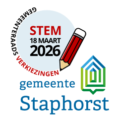Logo Gemeenteraadsverkiezingen Stem 18 maart 2026