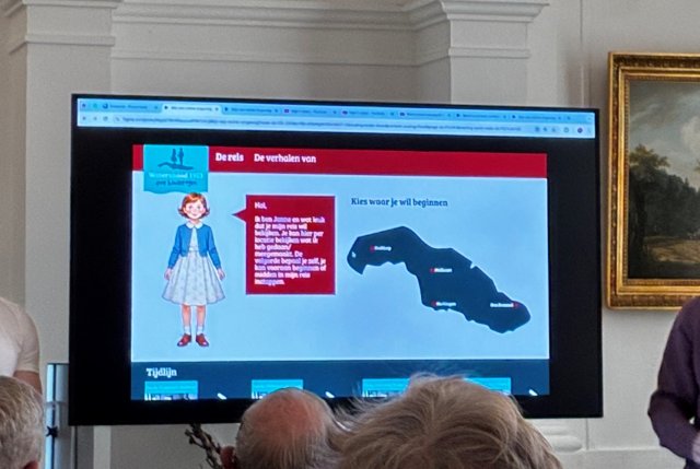 Eén van de projectgroepen van de Hogeschool Utrecht presenteren hun resultaten.