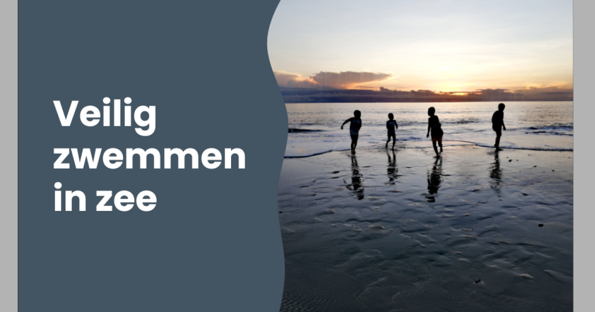 Veilig zwemmen in de zee