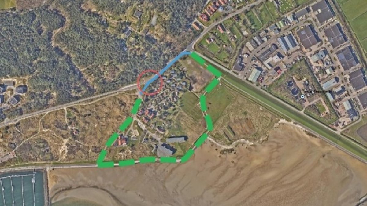 Tijdelijke afsluiting fietspad Burgemeester van Heusdenweg