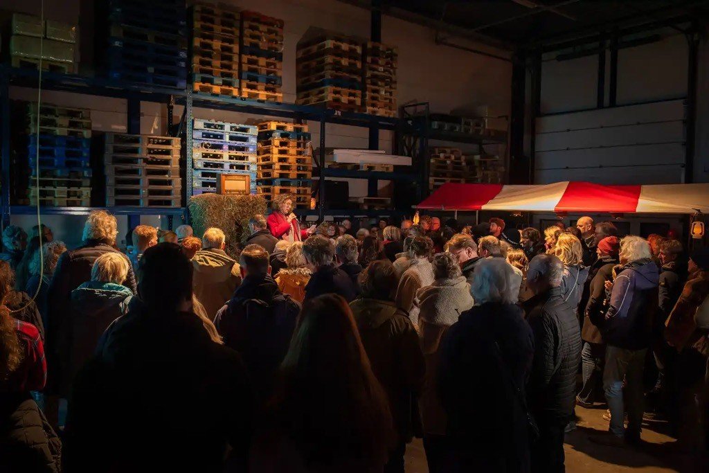 Sfeerfoto van Diner van Eigen Bodem