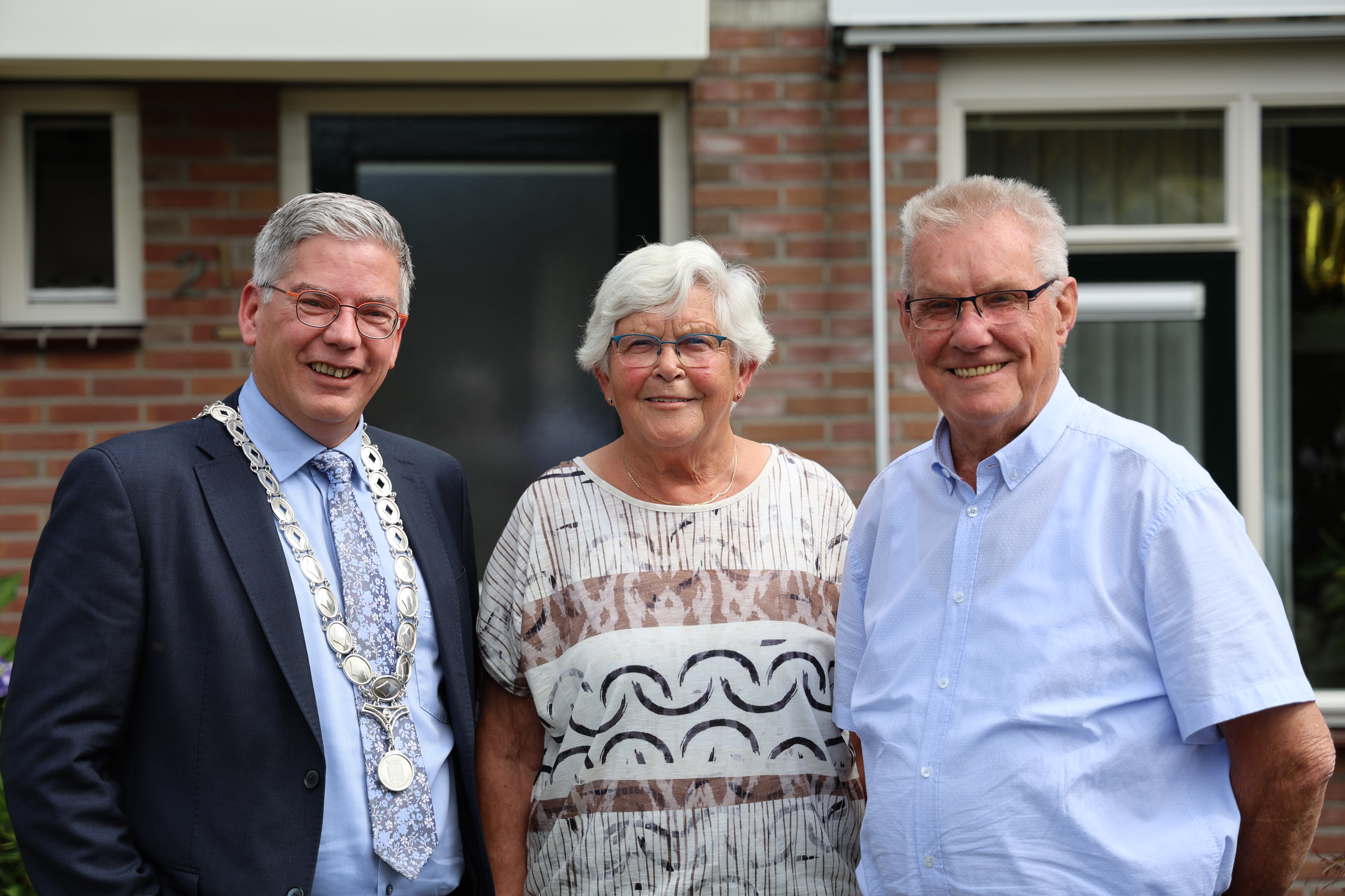 Foto bruidspaar Tienstra