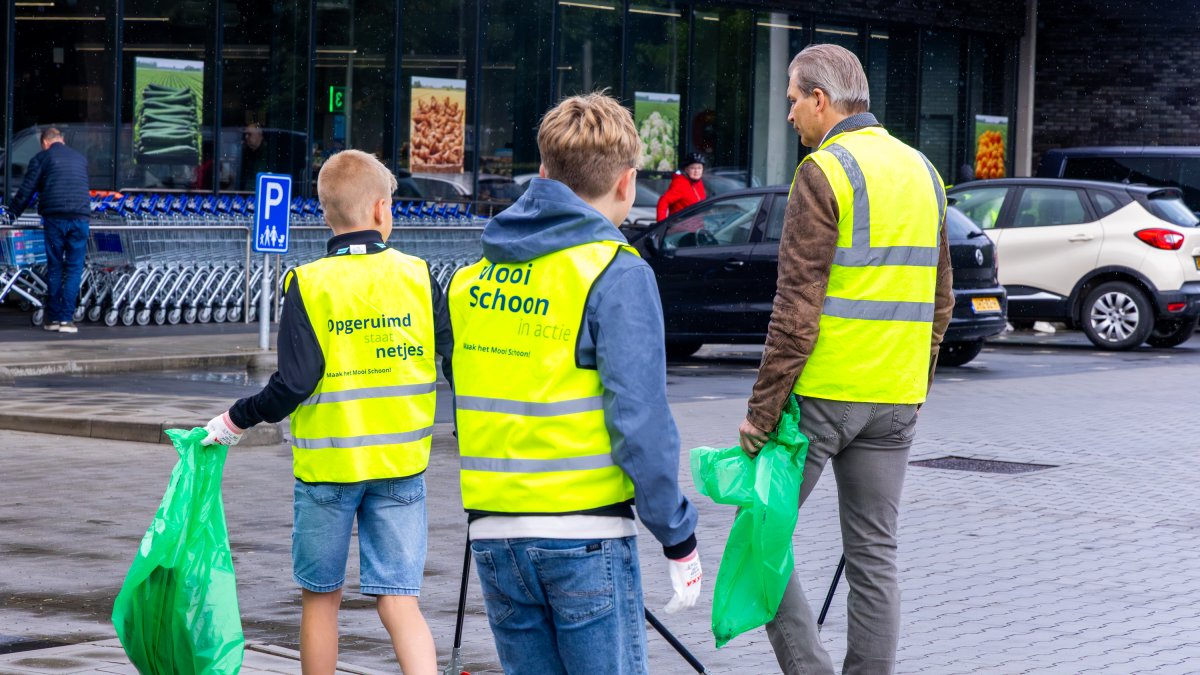 Samen prikken voor een schone toekomst
