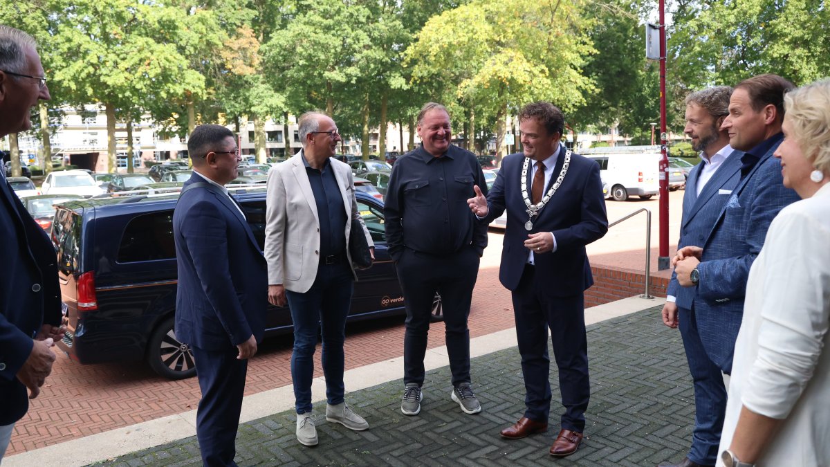 Internationaal bezoek in Twenterand