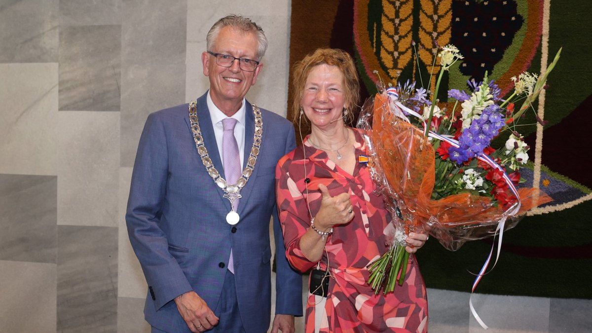 Koninklijke onderscheiding voor Rianne Binnenmars