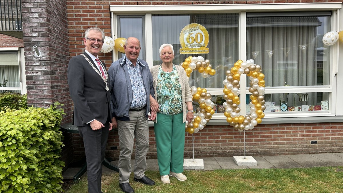 Diamanten huwelijk voor Alie en Freek Reimink