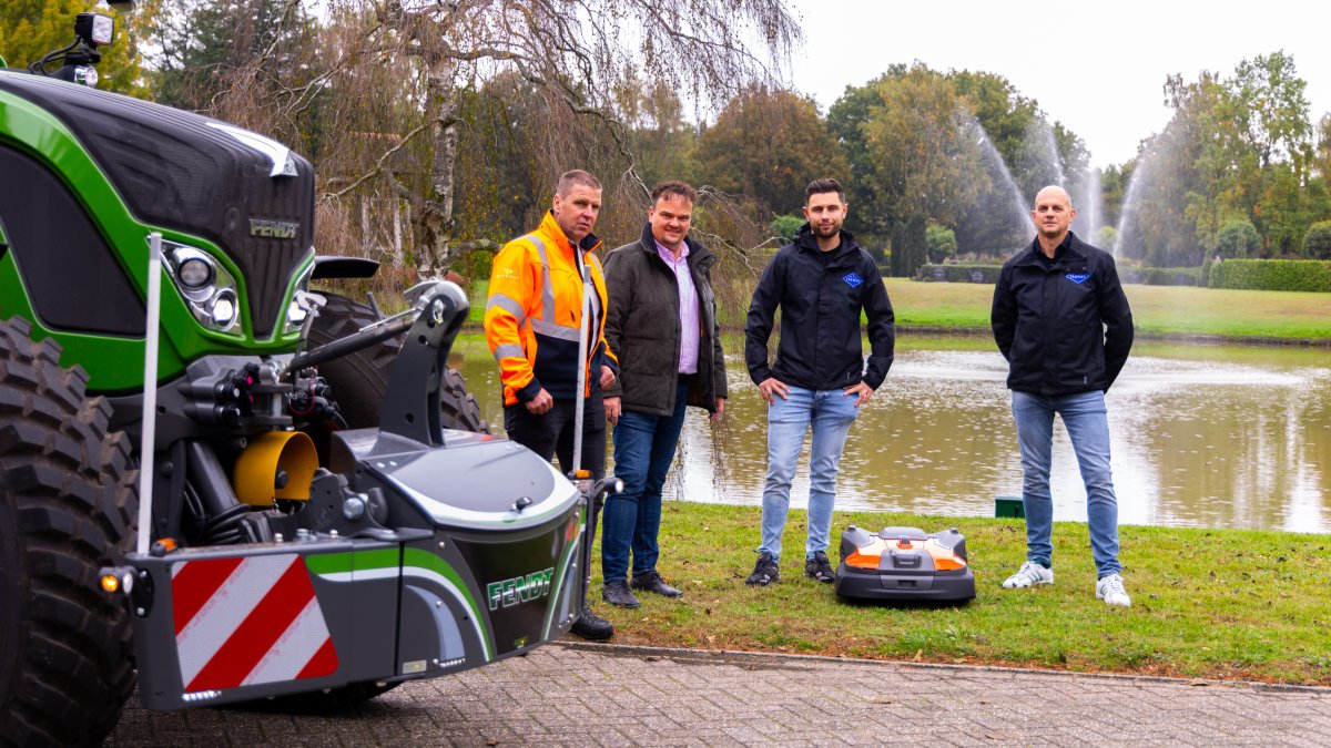 Duurzaam maaien met slimme robottechniek