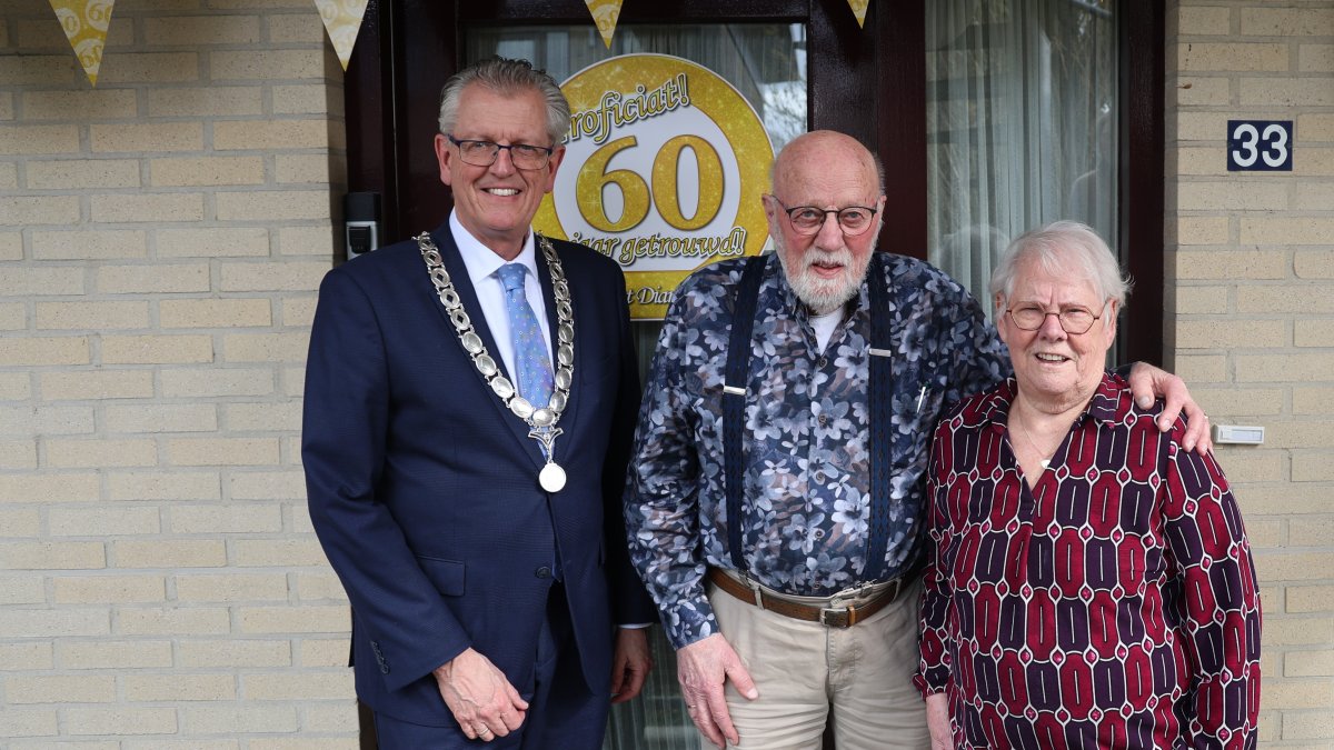 Freek en Grietje Hessing vieren zestig jarig huwelijk
