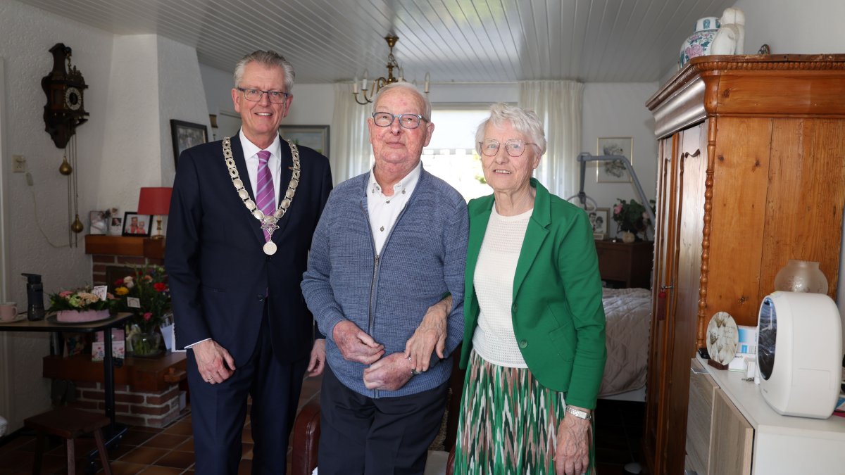 Diamanten huwelijk voor Nico en Dinie Kroeze