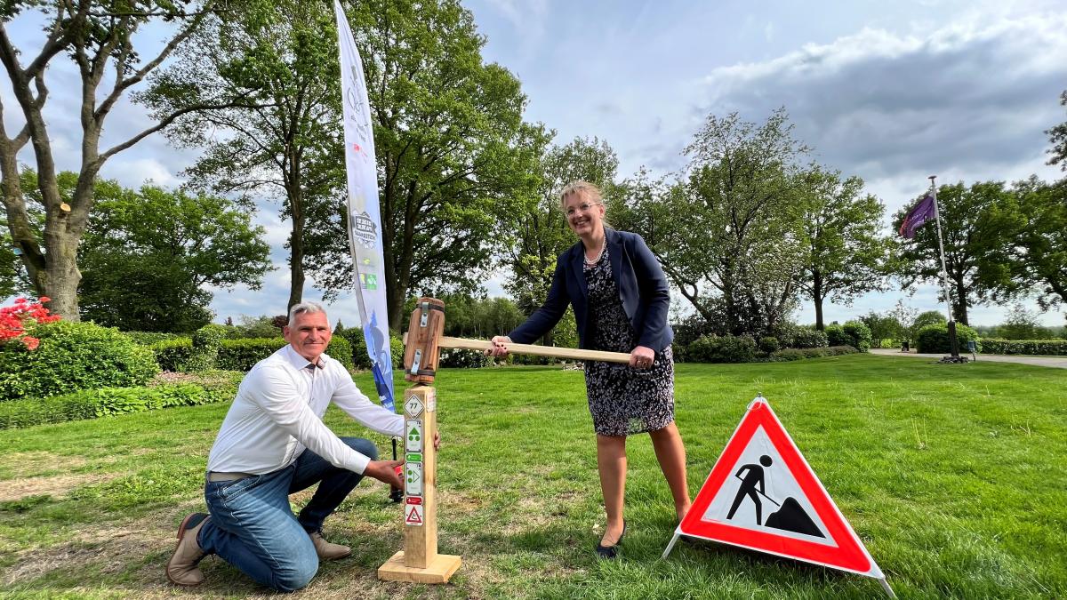 Opening nieuwe mountainbikeroute in Sibculo