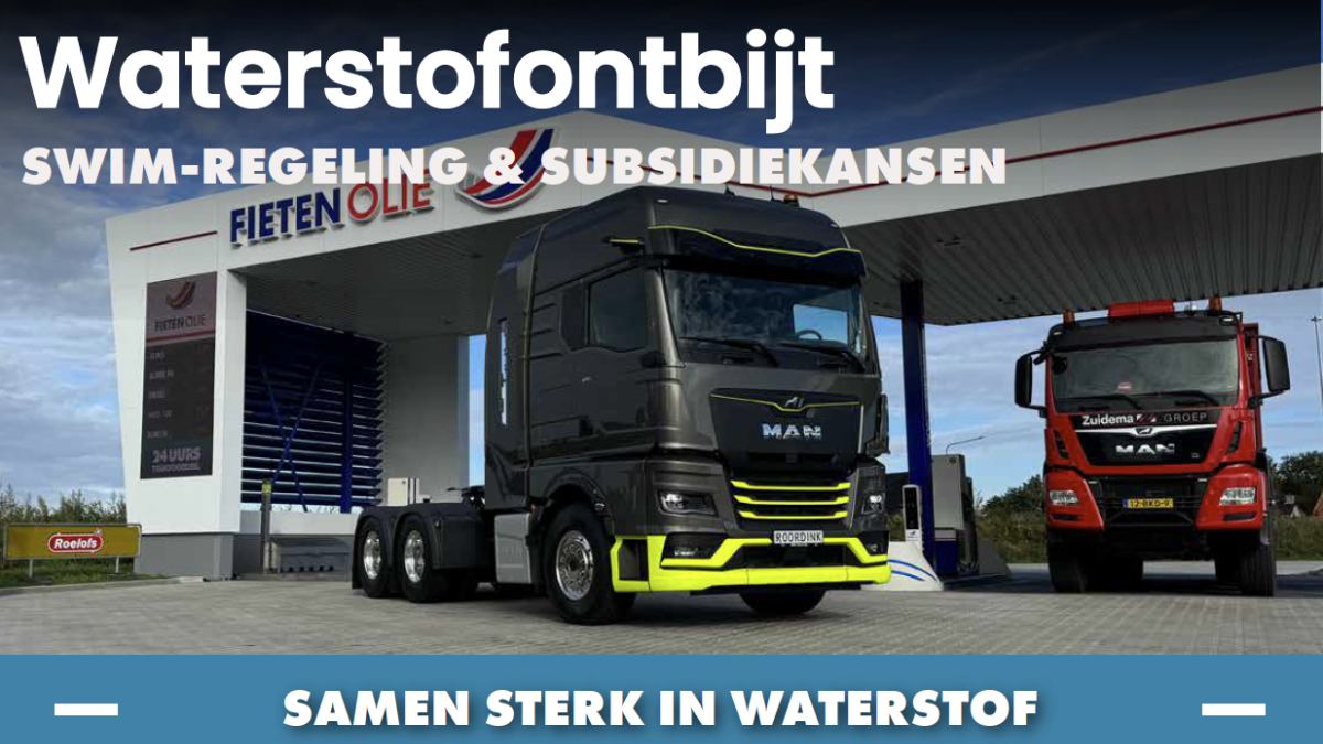 Waterstofontbijt voor ondernemers in Vriezenveen