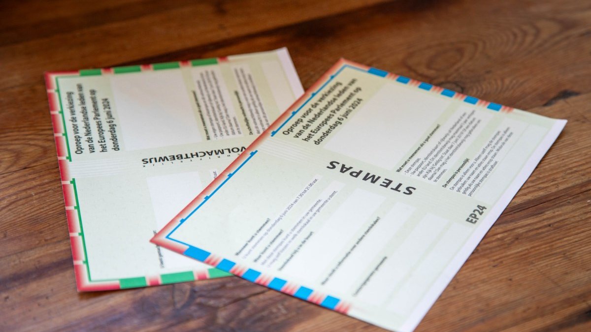 Stempas kwijt of niet ontvangen.