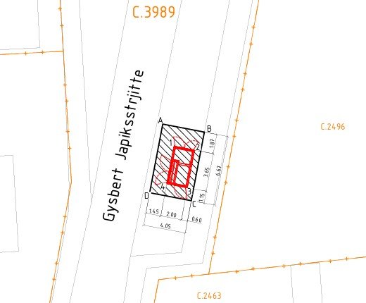 afbeelding perceel grond Dr E Wassenberghstrjitte 12, Gytsjerk