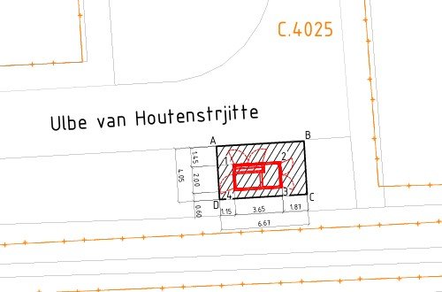 afbeelding perceel grond Ulbe van Houtenstrjitte 27, Gytsjerk