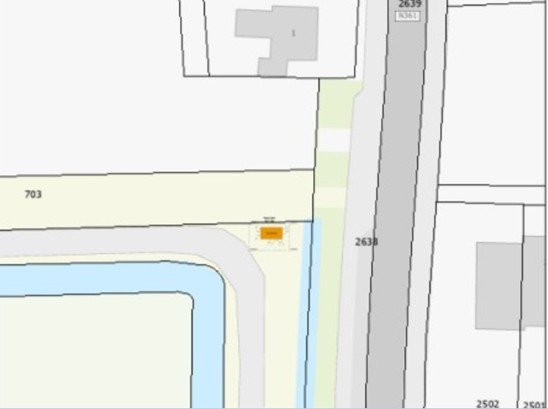 afbeelding perceel grond nabij Rengersweg 2, Oentsjerk