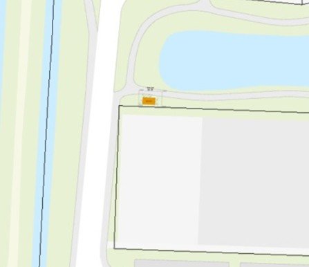 afbeelding perceel grond nabij Van Haersmasingel 48, Oentsjerk