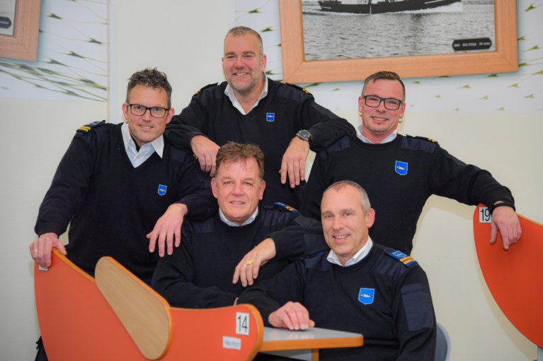Foto van het team Havendienst