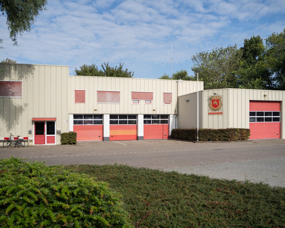 Foto van de oude brandweerkazerne aan de Noord