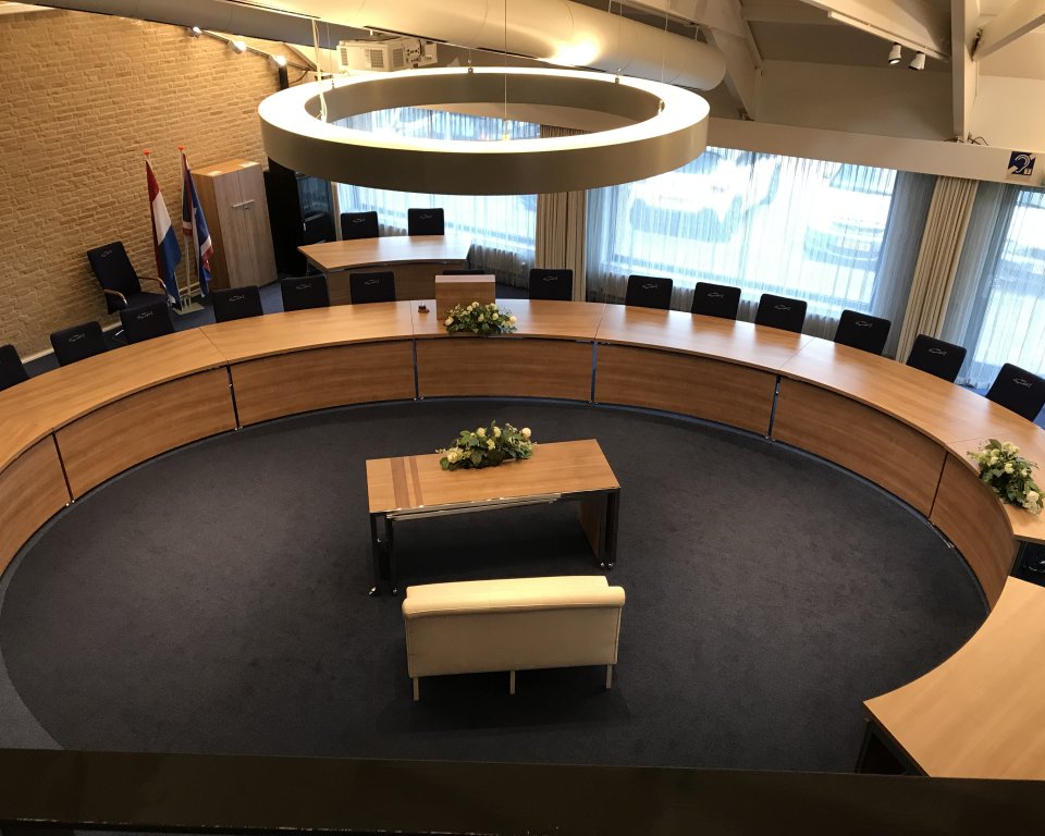 Raadzaal gemeente Urk