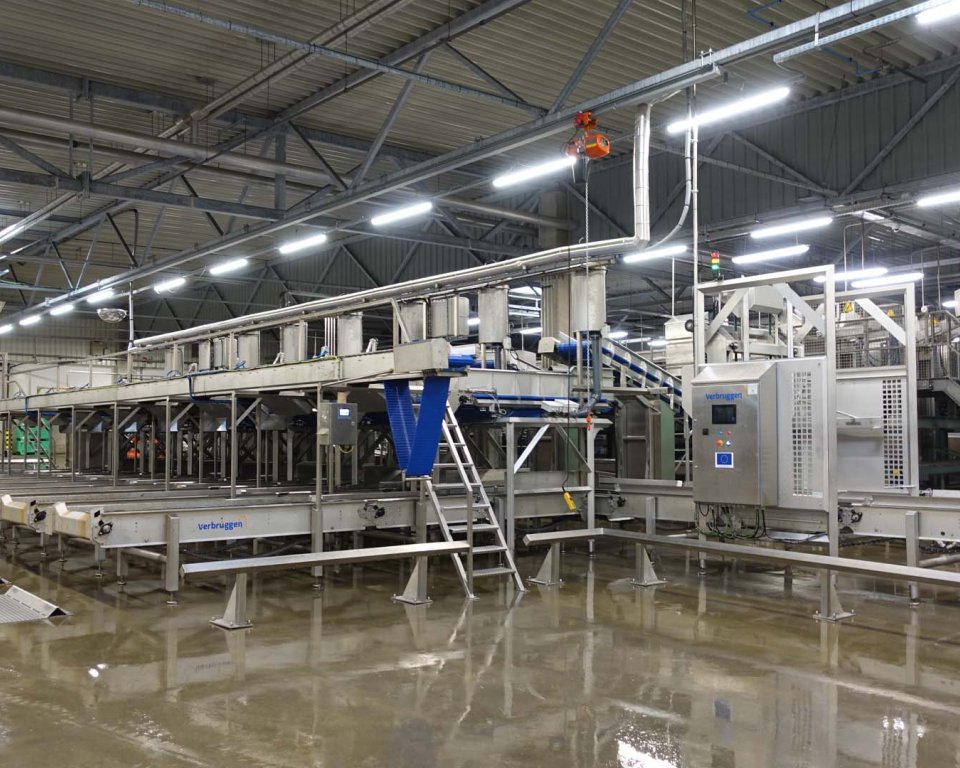 Visverwerking machine