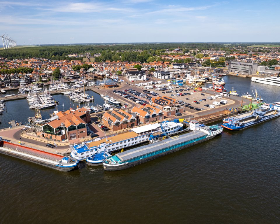 De haven van Urk